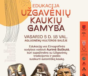 Užgavėnės Agluonėnuose – muziejaus edukacija ir siautulingas renginys