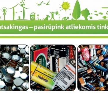 Būk atsakingas – pasirūpink atliekomis tinkamai