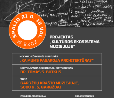 Ką mums pasakoja architektūra